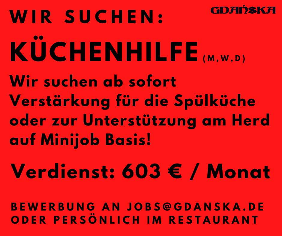 Küchenhilfe Gdanska.